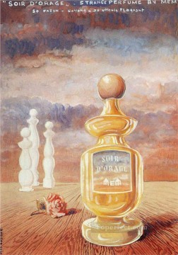 抽象的かつ装飾的 Painting - ソワール・ドラージュ 奇妙な香水 by mem シュルレアリスム
